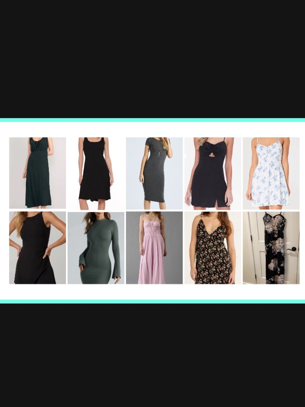 10 Dresses Sz: Medium